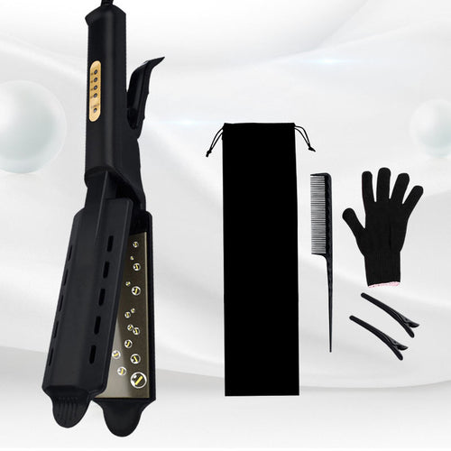 Plancha de Pelo a Vapor – Cabello Liso y Brillante en Minutos Sin Frizz